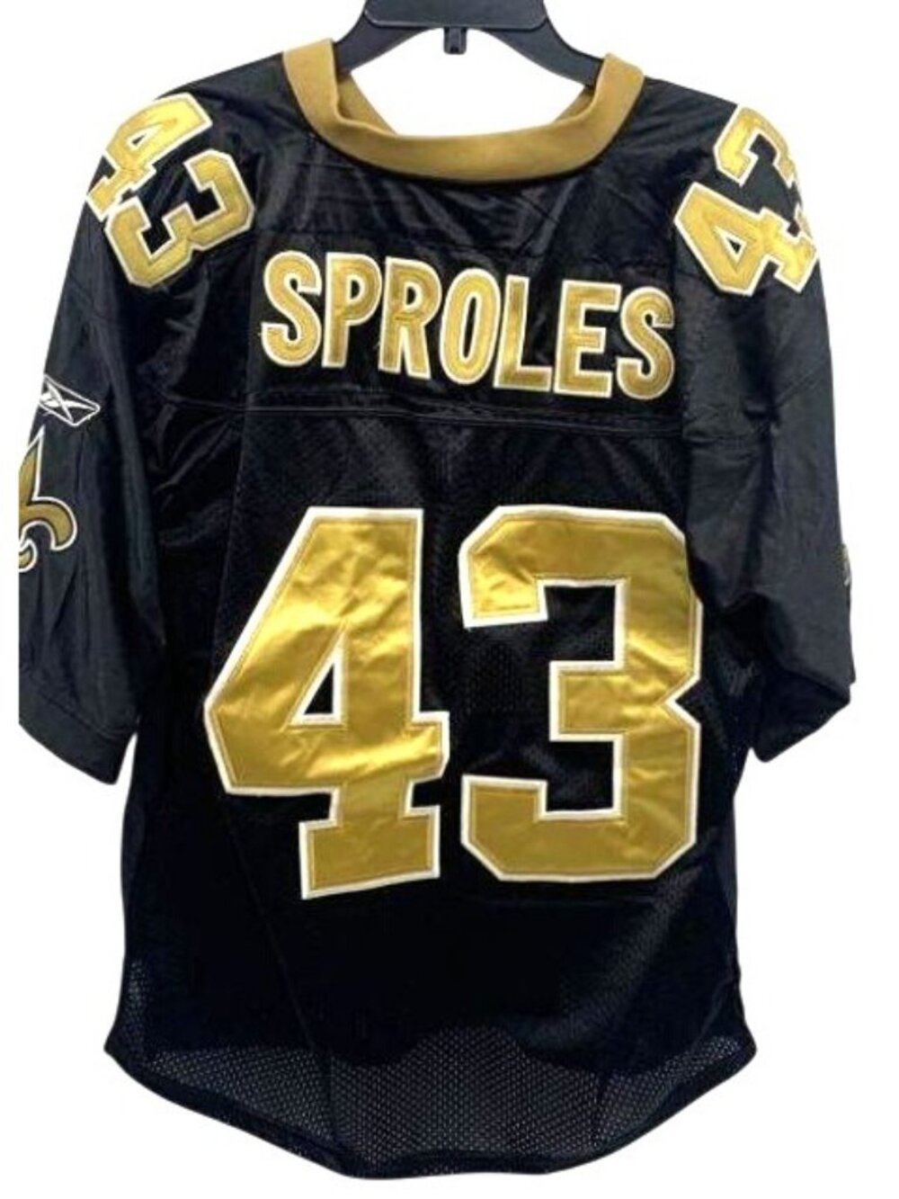 Reebok NFL New Orleans Saints #43 Darren Sproles Onfield Jersey Size 50